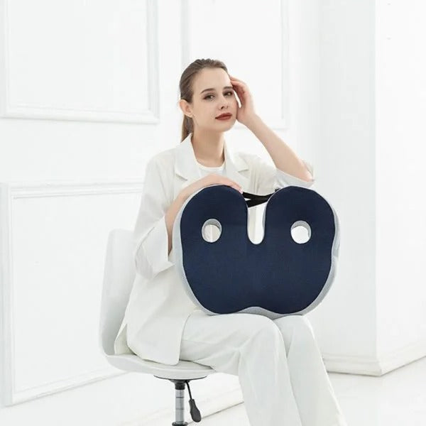 Velvaro Memory Foam Sit Bone Seat Cushion