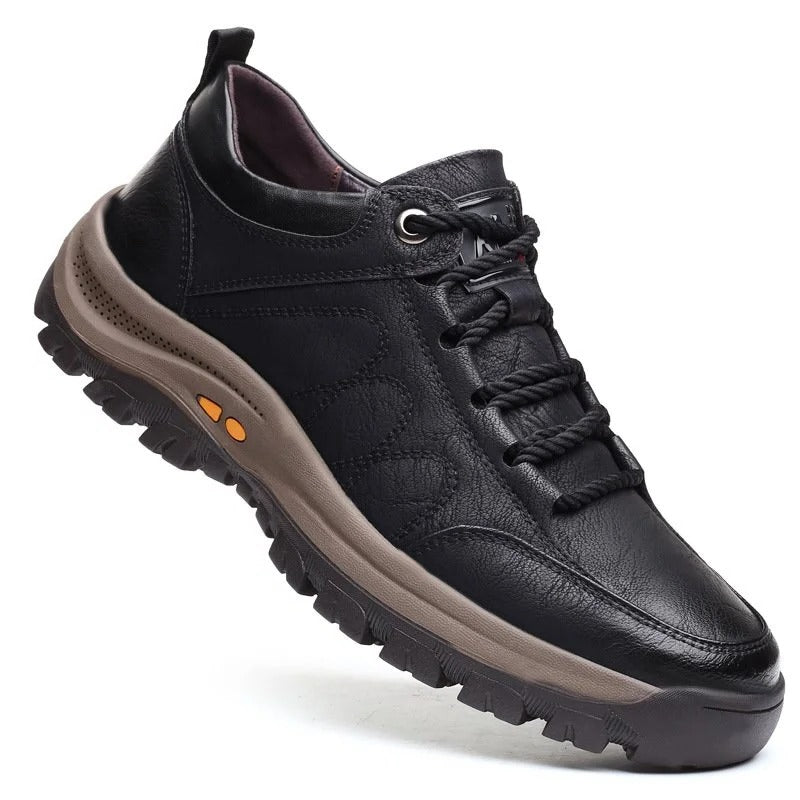 Velvaro Men's Orthopedic Leather Shoes