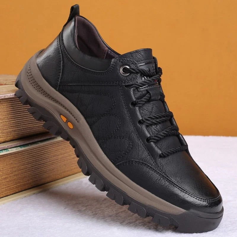 Velvaro Men's Orthopedic Leather Shoes