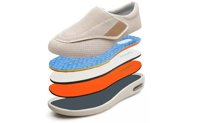 Velvaro Wide Diabetic Shoes Swollen Feet