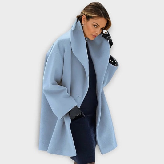 Velvaro Women's Windproof Wool Coat