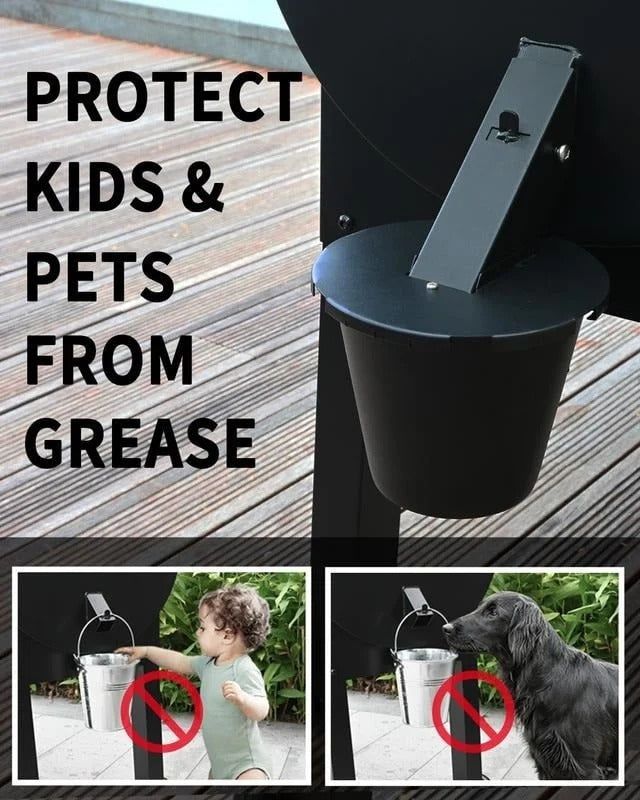 Velvaro BBQ Grill Grease Collector