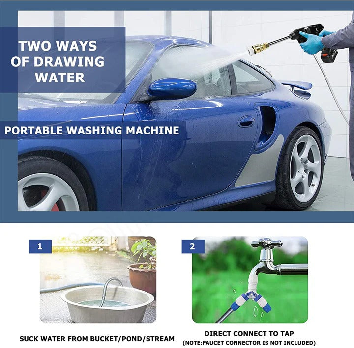 Velvaro Cordless High Pressure Washer
