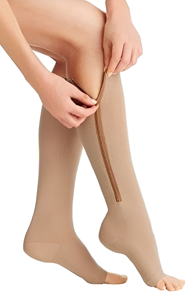 Velvaro Zippered Compression Socks 20-30mmHg