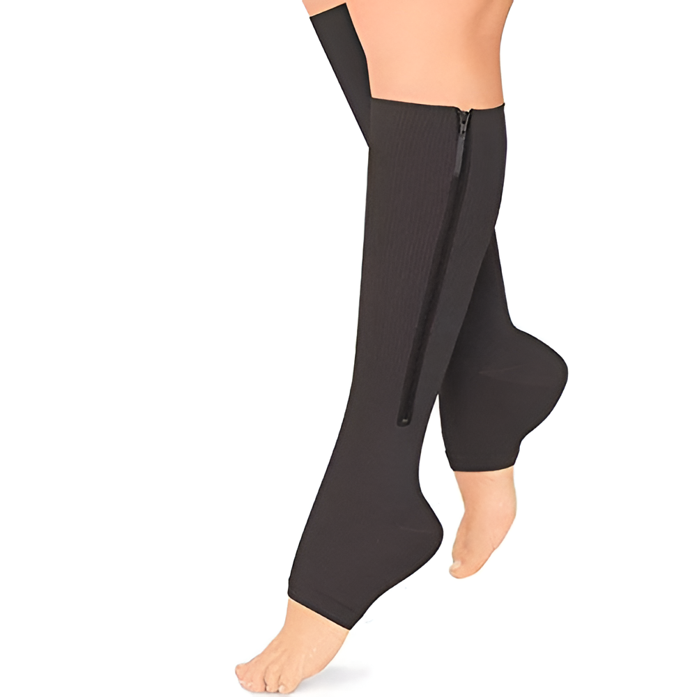 Velvaro Zippered Compression Socks 20-30mmHg