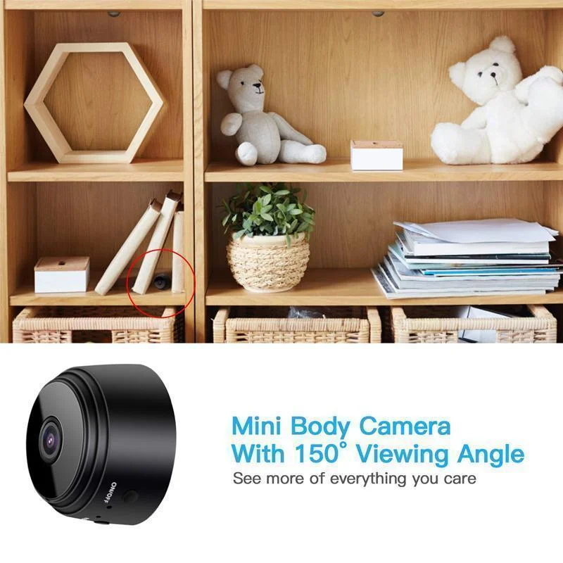 Velvaro 1080p Magnetic WiFi Mini Camera