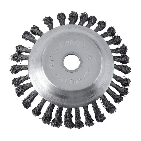 Velvaro Carbon Steel Garden Weed Brush Trimmer