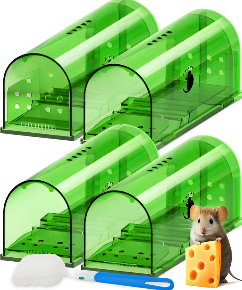 Velvaro 4-Pack Humane Mouse Trap