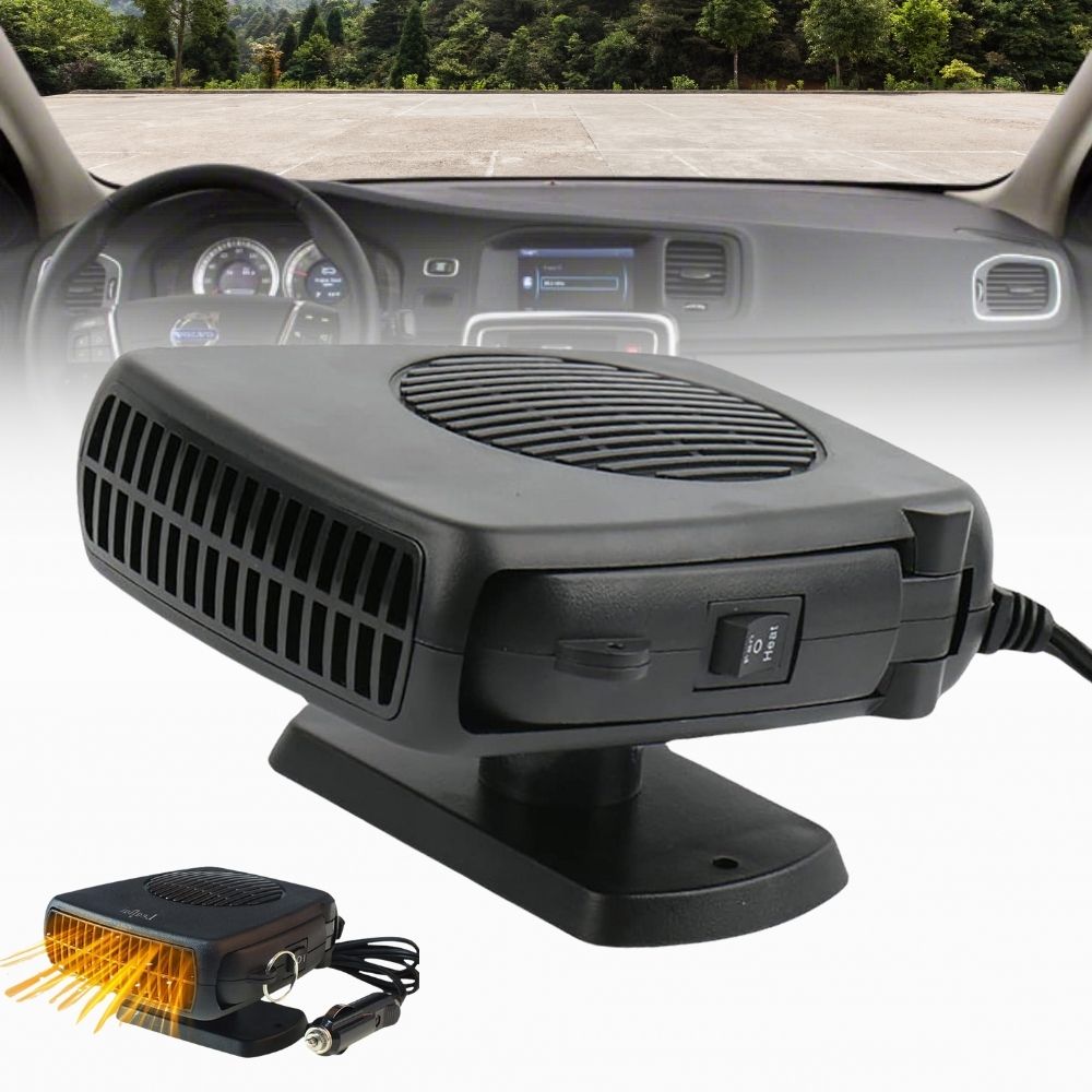Velvaro 12V Ceramic Car Heater Fan 150W