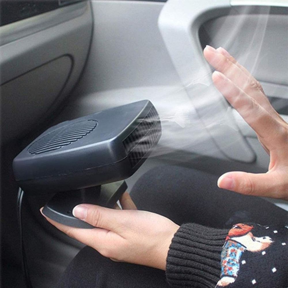 Velvaro 12V Ceramic Car Heater Fan 150W