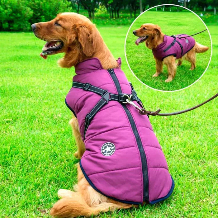 Velvaro Waterproof Dog Winter Jacket