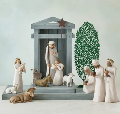 Velvaro Nativity Collection 20-Piece Set