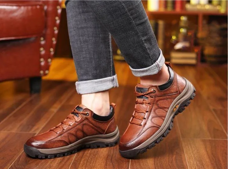 Velvaro Men's Arch Support Breathable Shoes