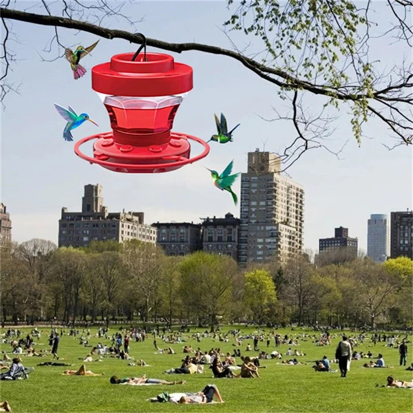 Velvaro Bee-Proof Hummingbird Feeder