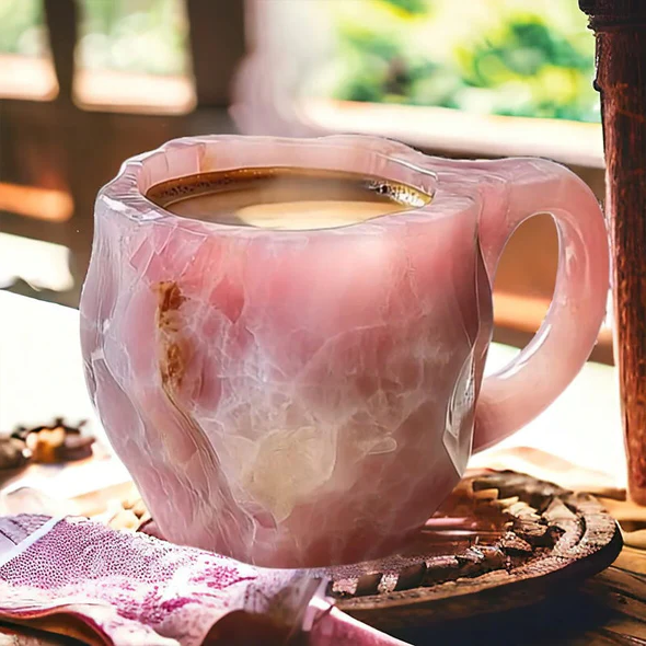 Velvaro Crystal Mineral Coffee Mugs
