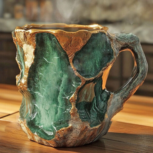 Velvaro Crystal Mineral Coffee Mugs