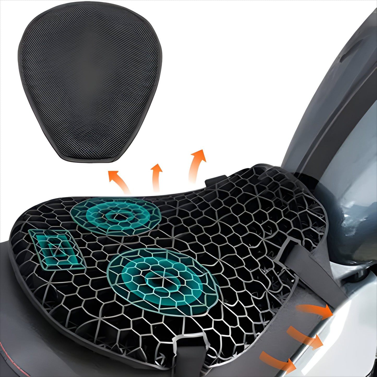 Velvaro Motorcycle Gel Seat Pad