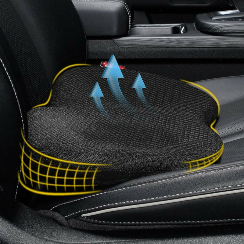 Velvaro Car Seat Cushion Shorter Drivers