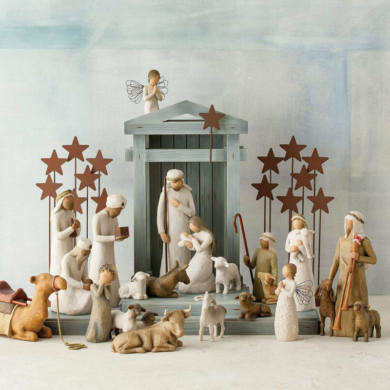 Velvaro Nativity Collection 20-Piece Set