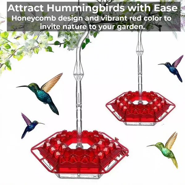 Velvaro 30-Port Ant-Proof Hummingbird Feeder