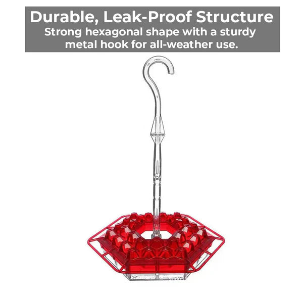 Velvaro 30-Port Ant-Proof Hummingbird Feeder