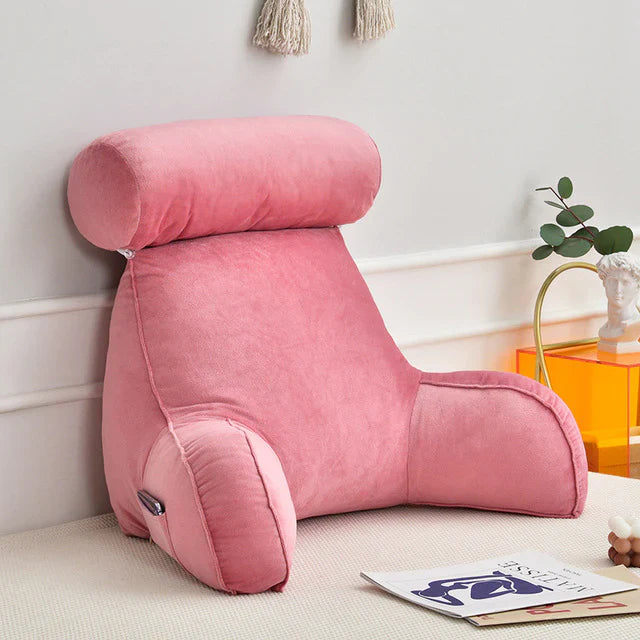 Velvaro Reading Bed Pillow with Arms