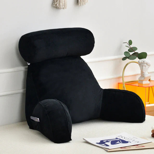 Velvaro Reading Bed Pillow with Arms
