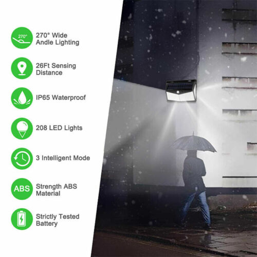 Velvaro Outdoor Solar Security Light
