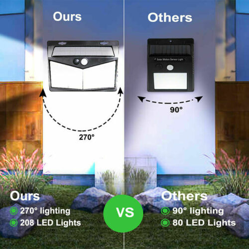 Velvaro Outdoor Solar Security Light