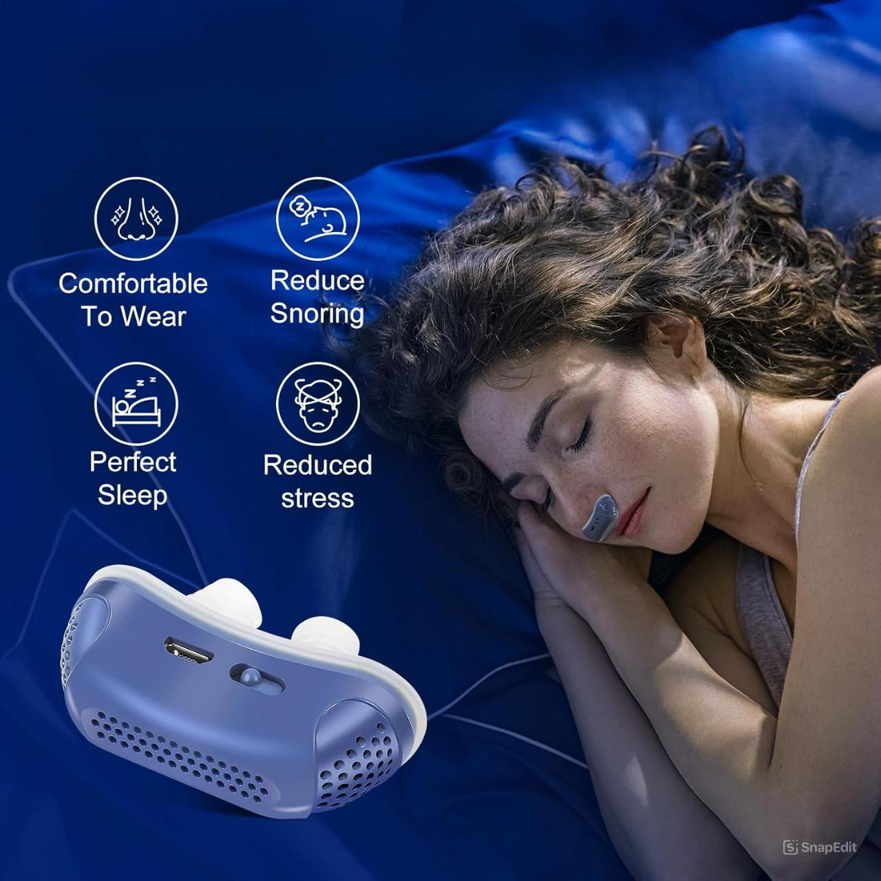 Velvaro Mini CPAP Travel Device
