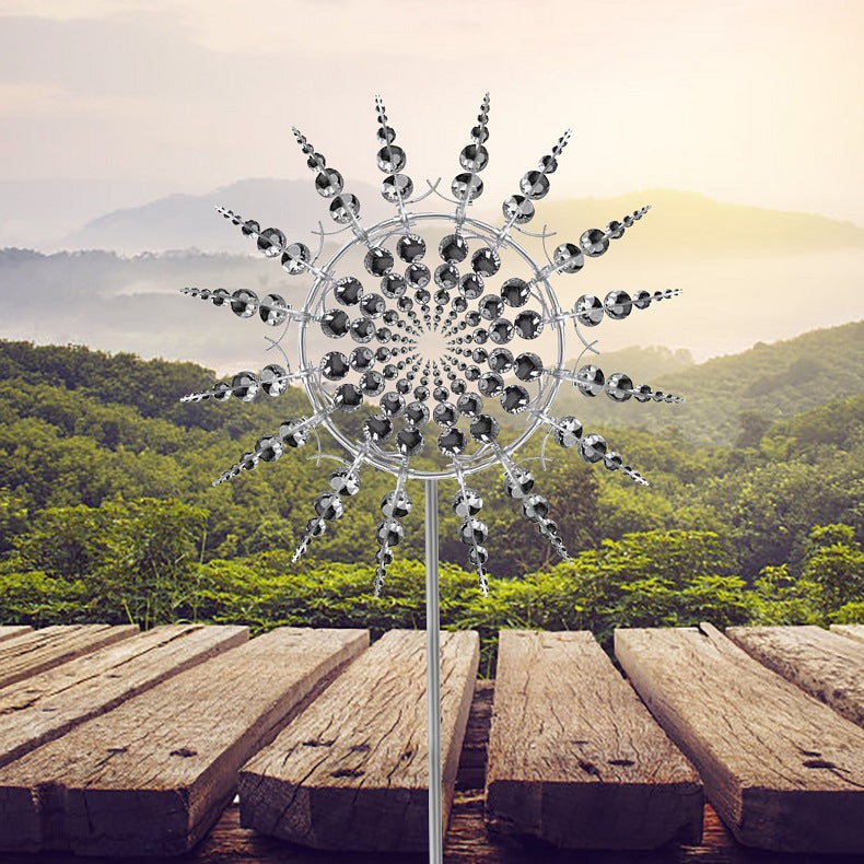 Velvaro Kinetic Metal Wind Spinner